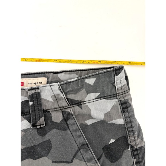 Camo Cargo Utility Shorts Gorpcore Y2K Tactical Military Relaxed Fit Mens 36 - Picture 6 of 11